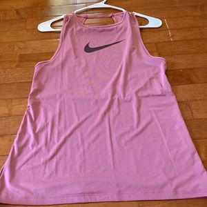 Pink Nike tank top